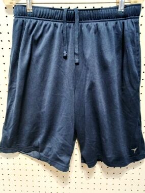 Old Navy Men's Dark Blue Athletic Drawstring Shorts
